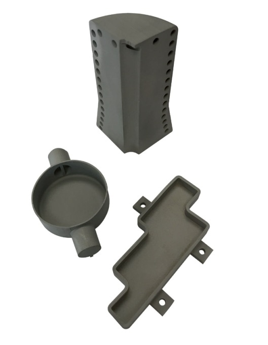 Binder jet printed tungsten heavy alloy component