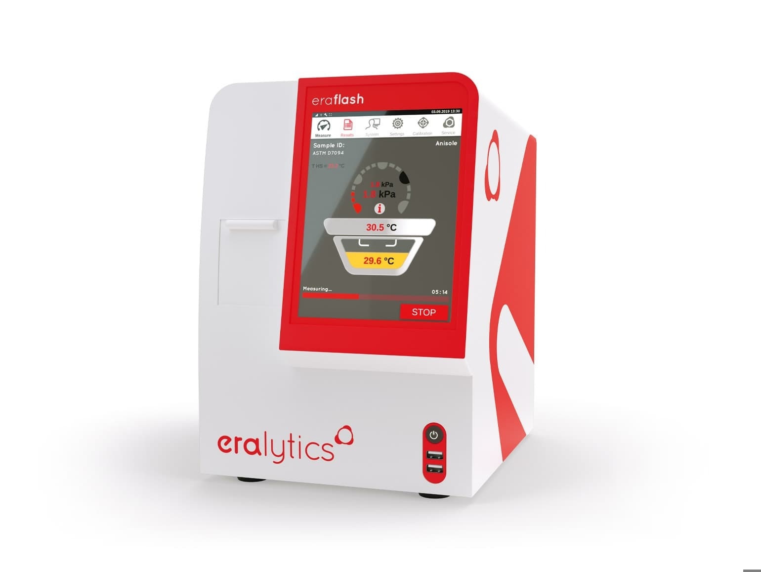 eraflash - An Advanced Closed-Cup Flash Point Tester