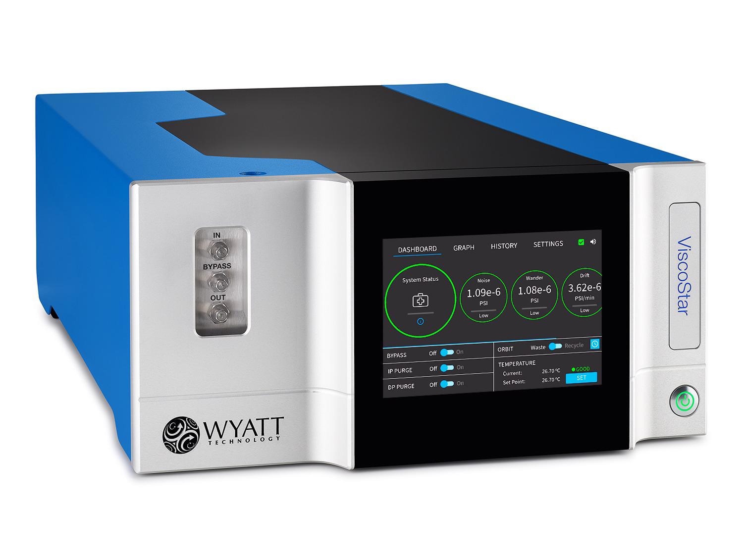 ViscoStar Differential Viscometer for GPC