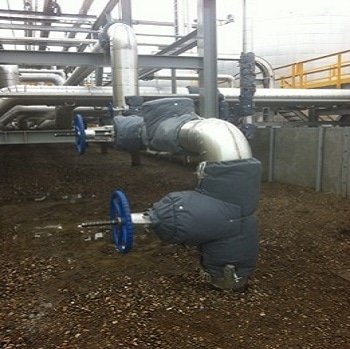 Removable Thermal Insulation Blankets for Actuators and Pumps