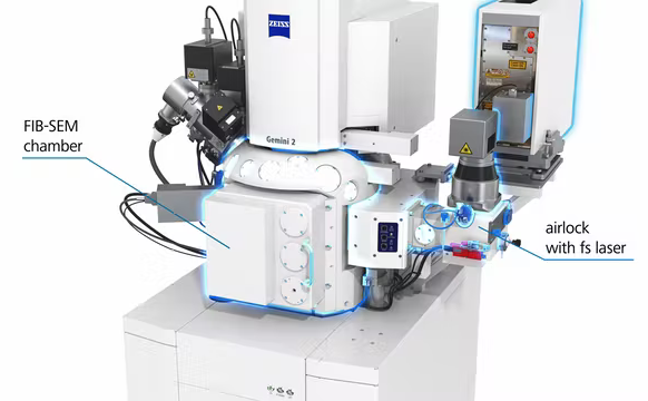 LaserFIB: FemtoSecond Laser