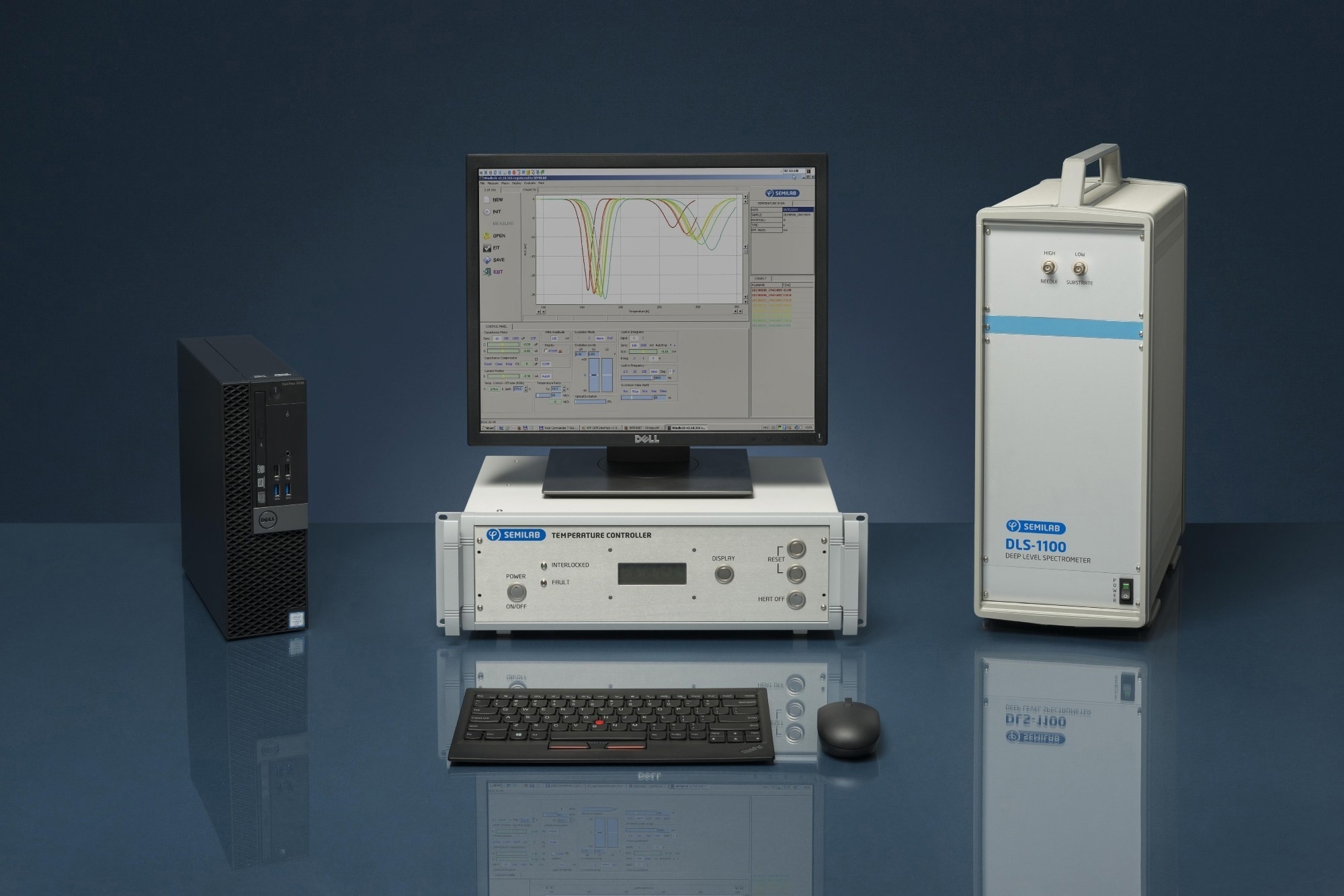 DLS-83D & DLS-1100 Deep Level Transient Spectroscopy system
