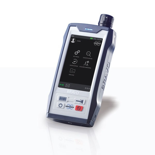 Handheld Raman Spectrometer from Bruker- BRAVO